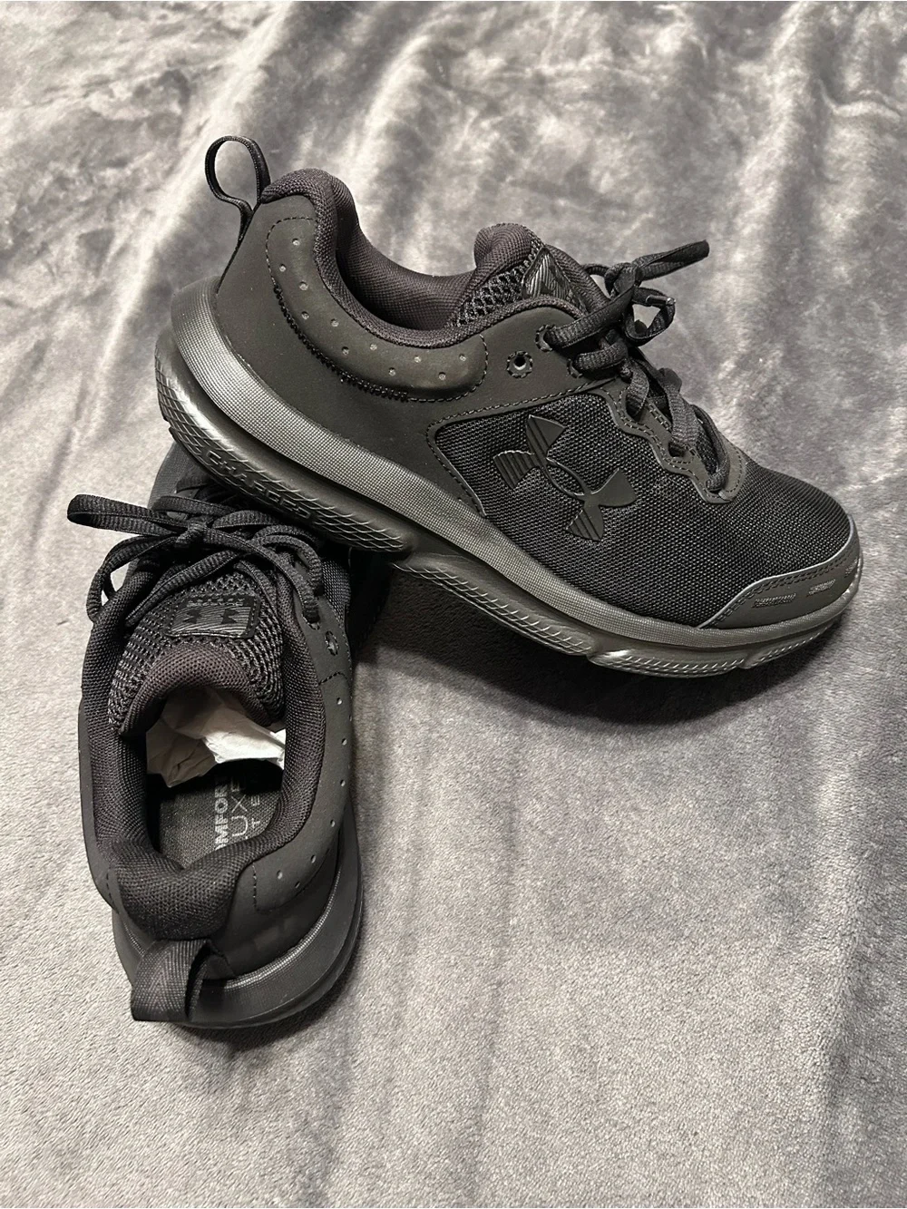 Women’s Under Armour Black Athletic Sneakers